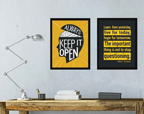 Motivational wall